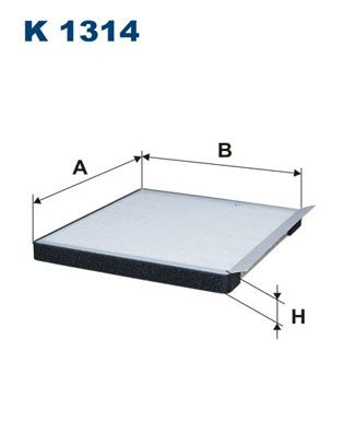 Фильтр салонный K1314 Filtron (фото №1)